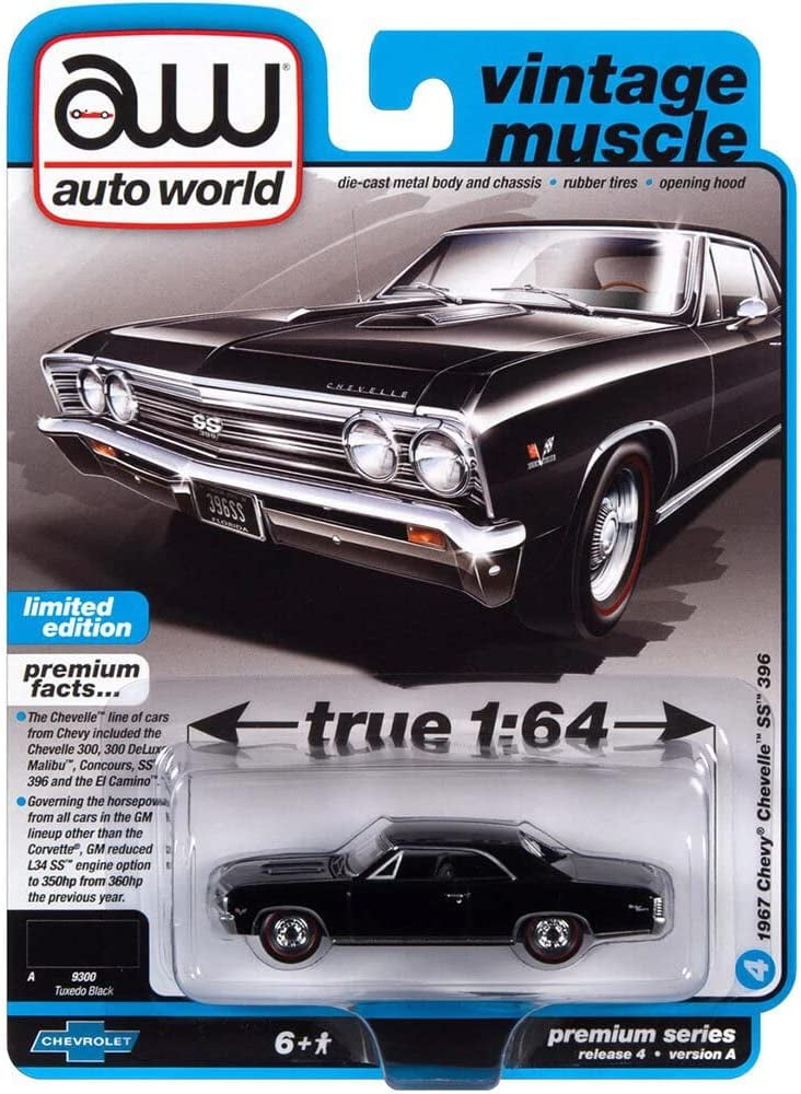 Auto World 1966 Chevy Chevelle SS 396 1:18 Read! Diecast
