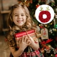 thumbnail image 6 of Unique Bargains 1 Pc Christmas  Hair Scrunchies Antlers Hair Rope for Christmas Red, 6 of 6