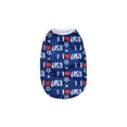thumbnail image 5 of Patriotic Dog Shirt for 4th of July, American/Flag Pet Tank Top for Summer, Breathable Lightweight Dog Clothes for Independence Day, for Small Medium Large Dogs Watermelon Red Size:S, 5 of 6