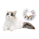 thumbnail image 2 of Muñeco de peluche de gato realista, Animal relleno, juguete de peluche de gato, cómodo, realista, suave, muñeco de gato de peluche de imitación para Bufanda gato caqui, 2 of 9