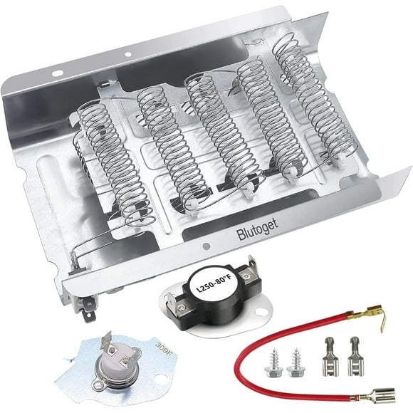 4531017 279838 Dryer Heating Element 279816 Thermal Fuse Kit -3403585 3398064 Fit for Whirlpool Kenmore Maytag Amana Dryer-Replaces 279837 AP3094254 3399848 MEDX655dW1 WED4815EW1 MEDC215EW1