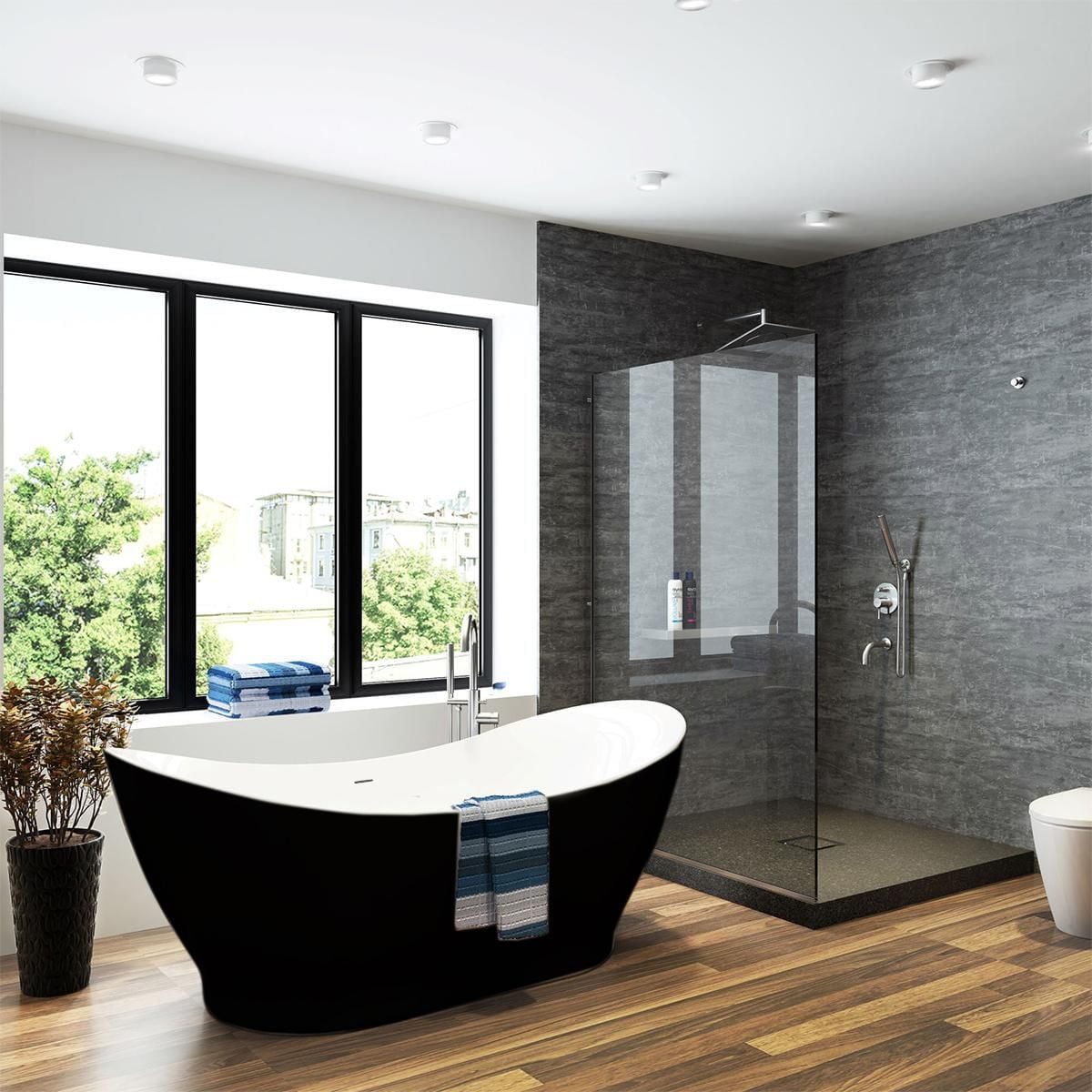 A&E Bath and  Shower Tundra-BLK