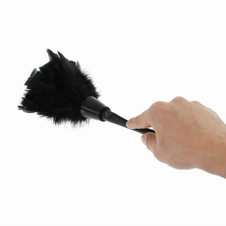 Turkey Feather Duster Anti-static Cleaning Dust Car Dashboard Microfiber Duster Fur Brush Home Air-condition Furniture Cleaner