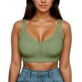thumbnail image 1 of Brasier Sujetadores Deportivos para Mujer, con Tirantes, Acolchados, de Sujeción Media, para Yoga, Entrenamiento, Tops de Entrenamiento para Mujer Extra Grande, 1 of 4