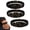 3pcs, variant on Vietnam Veteran Honor Bracelet, 1955-1975 Commemorative Braided Wristband, All Gave Some Some Gave All Metal Cuff Bangle, Black Woven Commemorative Military Bracelet Gift for Veterans