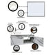 thumbnail image 5 of Gabinete De Baño GOVA Con Espejo Decorativo Minimalista, 5 of 6