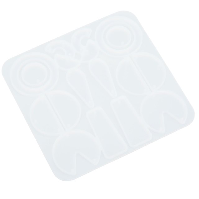 Moldes Para Aretes, Trabajos Artesanales Molde Para Aretes De Resina Resistente A Altas Temperaturas Para Manualidades Para La Decoración Del Hogar Crtynell 401