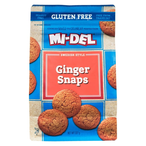 Mi-Del - Biscuits aux gingembre sans Gluten