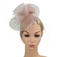 thumbnail image 4 of Baberdicy Fascinators Hats for Women Clearance！Party Fascinator Tea Bridal British Women's Headband Pink, 4 of 6