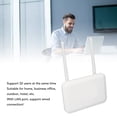 thumbnail image 4 of 4G LTE CPE Router, 300Mbps   Router with 2 Antennas, SIM Card Slot, LAN Port, Battery Power for Europe, Asia, Africa, 4 of 7