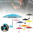 thumbnail image 4 of WEISIPU Mobile Phone Holder Portable Mini Sun Shade  Sun Umbrella Suction Cup Cute Decor, 4 of 6