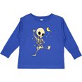 thumbnail image 3 of Inktastic Cute Dancing Skeleton Boys or Girls Long Sleeve Toddler T-Shirt, 3 of 5