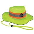 thumbnail image 1 of Chill-Its 12590 Evaporative Class Headwear Hi-Vis Ranger Hat with Cooling Towel, Lime - Small & Medium, 1 of 1