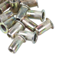 thumbnail image 4 of 100Pcs Flat Metric Steel M5 Blind Insert Rivet Nut, 4 of 9