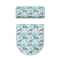 thumbnail image 5 of HELLHERO Turtle Pattern Toilet Cover Set, Adjustable Elastic Bottom Machine Washable, Adds Holiday Charm Soft Universal, Toilet Covers Set, 5 of 8