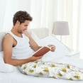 thumbnail image 5 of Honiee Bee for men - a sleek fusion of Straight Pajama Pants, versatile Lounge Pants, and cozy Sleepwear, all rolled into one-Large, 5 of 6