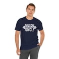 thumbnail image 6 of Muscle uncle Weightlifter uncle cool new uncle uncle gym Unisex T-shirt, 6 of 8