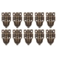 thumbnail image 1 of HINTRMENT Loquets de Poitrine Matériel 10 Pcs Loquets à Bascule Fer Doré pour Adultes, 1 of 5