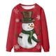 thumbnail image 4 of Pntutb, tops para hombres y mujeres, sudadera con estampado navideño de invierno, tops tipo jersey Pntutb Pntutb-1215, 4 of 7
