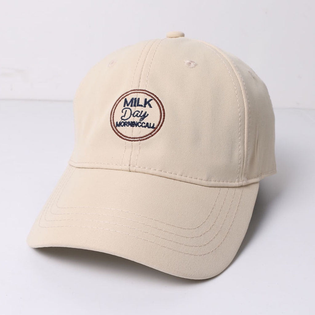 Yaman Baseball Hat Milk Day Embroidery 