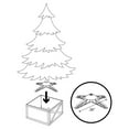 thumbnail image 3 of Boîte-décor pour base de sapin de Noël, 3 of 9