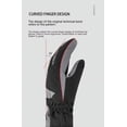 thumbnail image 4 of Yidarton Ski Gloves Winter Warm Men And Women Outdoor Plus Velvet Padded Sports Waterproof Gloves Touch Screen Riding Anti-skid Curved Fingers thick XL, 4 of 8