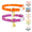 multicolor#002, variant on Patterned Cute Cat Collar 2 Pack, Safety Breakaway Cat Collar, Soft Adjustable Kitten Collar with Bell Pendant, Multi Color Options Lightweight Cat Collar Breakaway for Kitten Cat-D