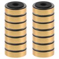 thumbnail image 1 of CIMAXIC 20Ud Pies Antivibración Dorados Para Altavoces Almohadillas De Aislamiento Y Reducción Sonido, 1 of 8