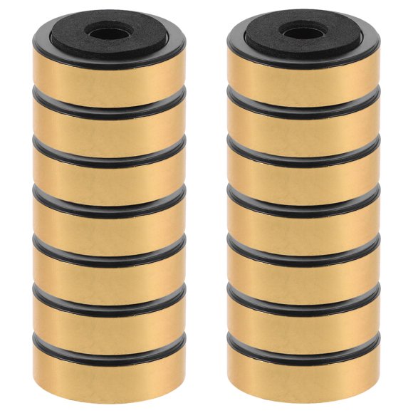CIMAXIC 20Ud Pies Antivibración Dorados Para Altavoces Almohadillas De Aislamiento Y Reducción Sonido