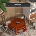 thumbnail image 4 of Red Lantern Fishbowl Stand - Honey - Size 14.5 in. Base Diameter, 4 of 6