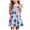 Light Blue, variant on 4th of July Outfit Toddler Little Girl Outfit Fourth of July Red White and Blue Dress American Flag Kids Girls Dresses Sky Blue,12-18 Months