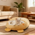 thumbnail image 5 of Lit pour Chat d'Intérieur pour l'Hiver, Confortable, Semi-Fermé, Chaud, Doux, 5 of 5