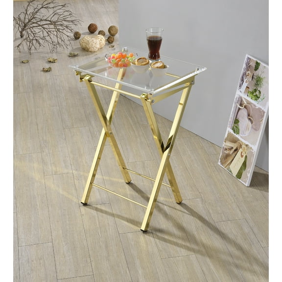 Millenial Collection - Mari Folding Tray Table, Set of 2