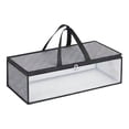 thumbnail image 2 of 2 Pack Hat Storage Bag For Baseball Caps Organizer Case Hat Holder Rack With 2 Carry Handles For Closet, 2 of 3