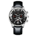 thumbnail image 1 of Reloj de cuarzo para hombre, Relojes de imitación para hombre, Reloj mecánico de cuarzo, Reloj de negocios con cinturón, Reloj de negocios para hombre, Reloj cronógrafo de acero inoxidable para hombre, 1 of 3