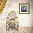 thumbnail image 3 of Botman, Loes 15x15 Gold Ornate Wood Framed with Double Matting Museum Art Print Titled - Waldkauze, 3 of 4