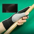 thumbnail image 3 of Open Finger Billiard Pool Gloves Adjustable Sticker Polyester Snooker Pool Gloves Portable Lightweight Reusable Amateur Training Blue, 3 of 6