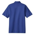 thumbnail image 6 of Port Authority K455 Mens Rapid Dry Polo T-Shirt, Royal Blue - Extra Large, 6 of 6