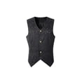 thumbnail image 2 of Chaleco Medieval Vintage Sonducket para Halloween Hombre Negro AP013152-10, 2 of 6