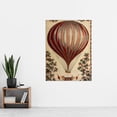 thumbnail image 2 of Le Vaulx Origins Flight Balloon Book Cover Extra Large XL Wall Art Poster Print, 2 of 3