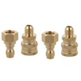 thumbnail image 1 of Conector de de lavadora a presión Conector de de Jardín de Latón 4X M14 + M14 Parte de Arandelas de, 1 of 7