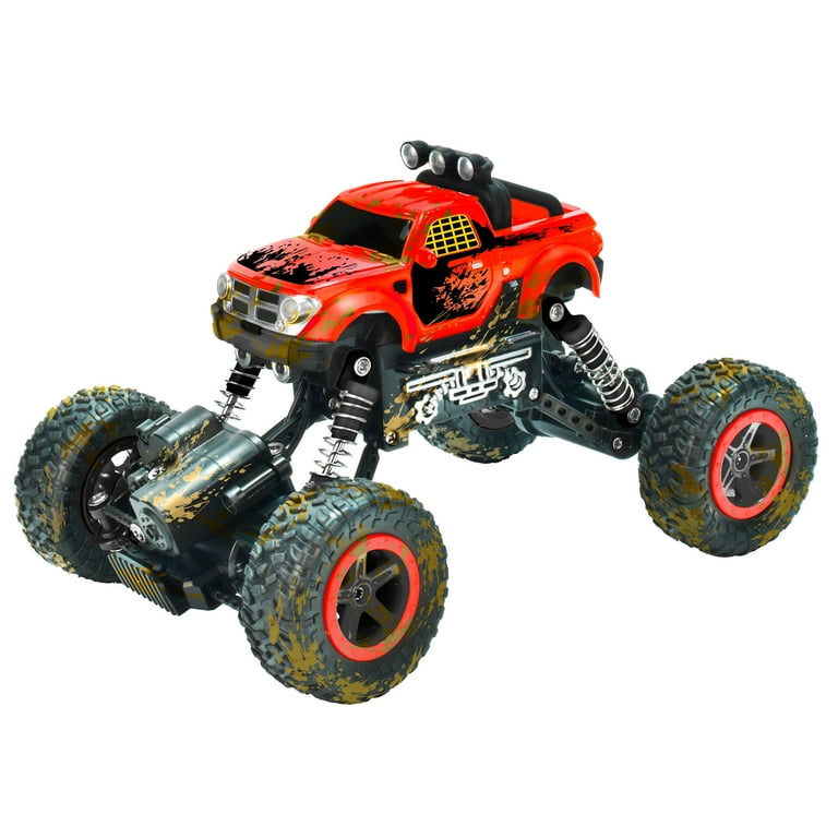 Taiyo: Rock Crawler 1:18 Scale R/C Vehicle in Red - Walmart.com