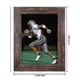 thumbnail image 3 of lote De 6 Cuadros Foto 7x5, Cadre En Bois, Marron Rustique, Adapt Pour Montage Sur Table Ou Mural, 3 of 5