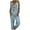 1#Light Blue, variant on Floleo Plus Size Overalls for Women Summer Casual Womens Loose Jumpsuits Wide Leg Jumpsuits With Pockets
