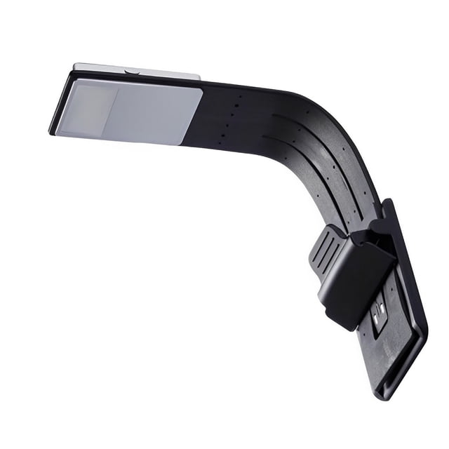 Methold Lámpara Libro Botón de protección ocular Luces nocturnas claras Suministros para el hogar Herramienta de iluminación Dormitorio Lámparas de Electrónica Negro Color de luz único