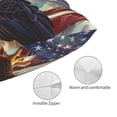 thumbnail image 5 of Salouo Night Sky Bald Eagle Pattern Pillow Cases,1PC Pillow Covers with Envelope Closure Decorative Pillow Case for Bed Couch,Pillows Not Included-16"x24", 5 of 6