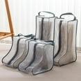 thumbnail image 5 of Tall Boot Storage Bag, Boots Shoe Storage Bag, Boot Bag For Travel,Dust Proof Tall Boot For Storage And Travel Dust Proof Travel Shoe Bags For Packing Wardrobe Carry Bag Travel And Daily Use, 5 of 9