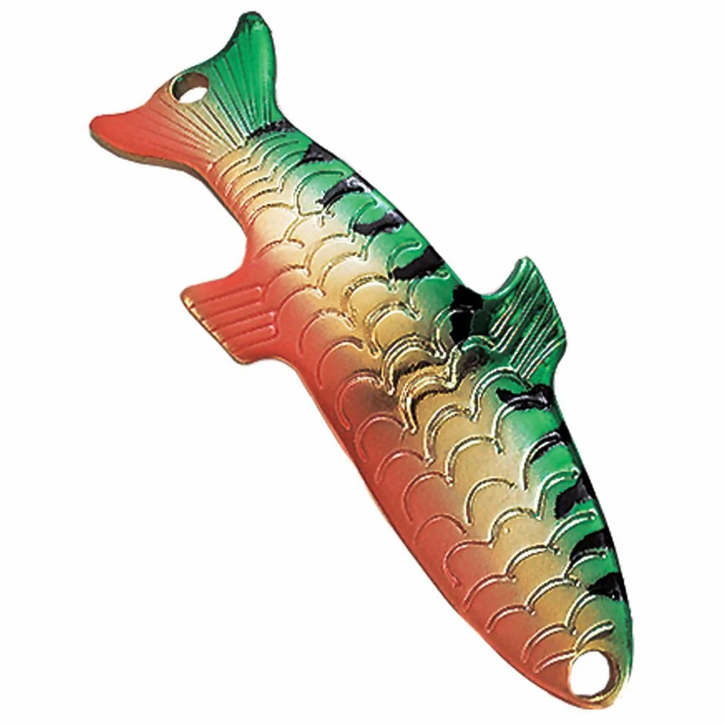 (2 pack) Acme Tackle Phoebe Fishing Lure Spoon Metallic Perch 1/6 oz.