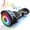 Black, variant on Tcdjtc Hoverboard with Bluetooth and Led Lights, Balance Board for Kids, Kids Outdoor Toys with 9 Mph Max Speed, All Terrain Hoverboard with UL 2272 Safety Standard