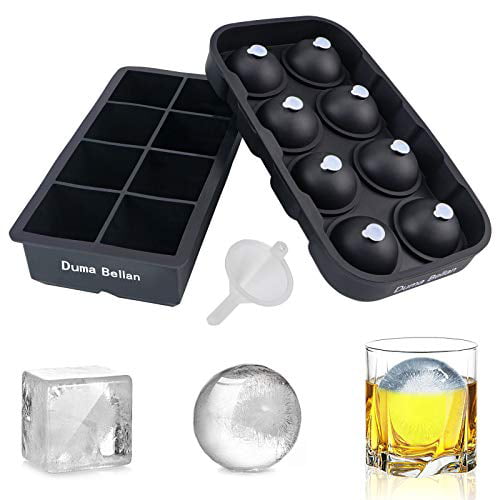 NEW Ice Mould Large Cubes Drinks Cocktails 